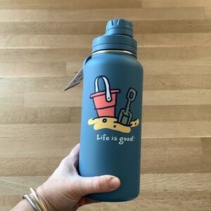 Life is Good Insulated Water Bottle 32 oz